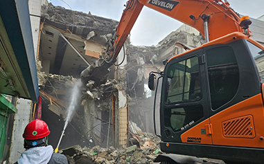 건축구조물해체 시공사례