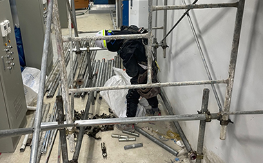 비계구조물해체 시공사례