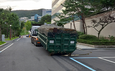 사업장폐기물 수집운반처리 시공사례
