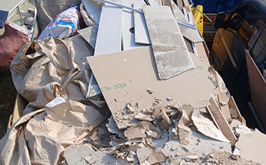 건설폐기물 수집운반처리 시공사례