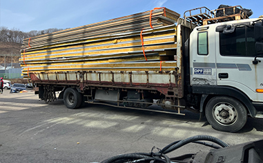 폐판넬 수집운반처리 시공사례